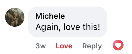 Testimonial from Michele